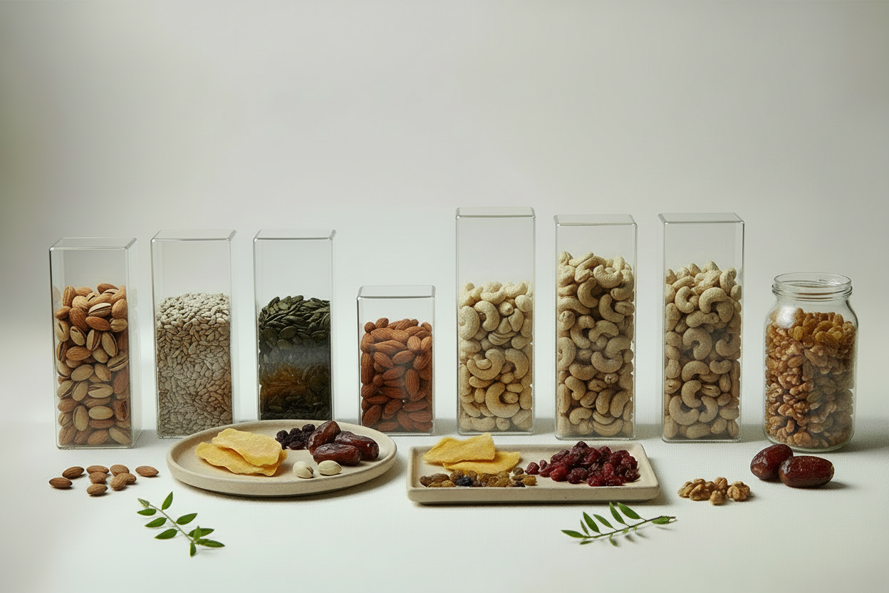 Nuts, Seeds & Dried Fruit - Pure Crunch. Natural Fuel. Everyday Energy.