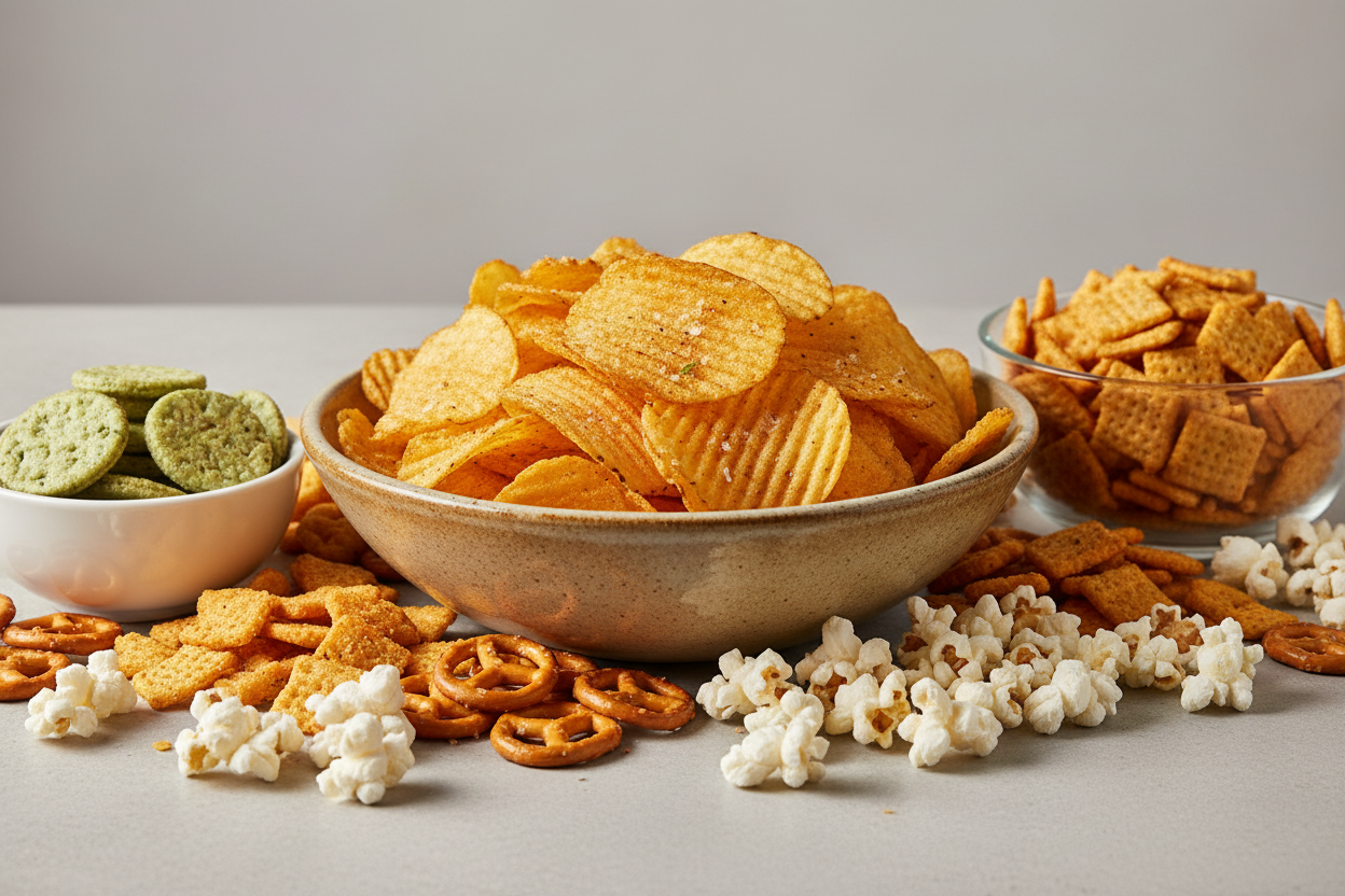 Chips & Snacks – Crunchy. Savory. Shareable.