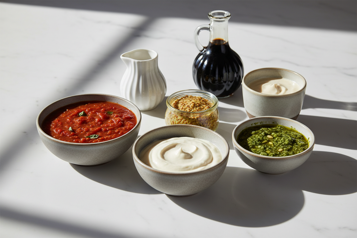 Condiments & Sauces – Bold. Flavorful. Essential