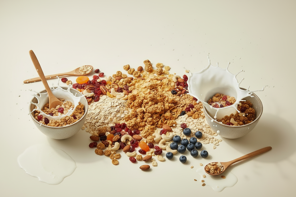 Cereals & Granolas - Morning Fuel. Crunch Right. Stay Ready.