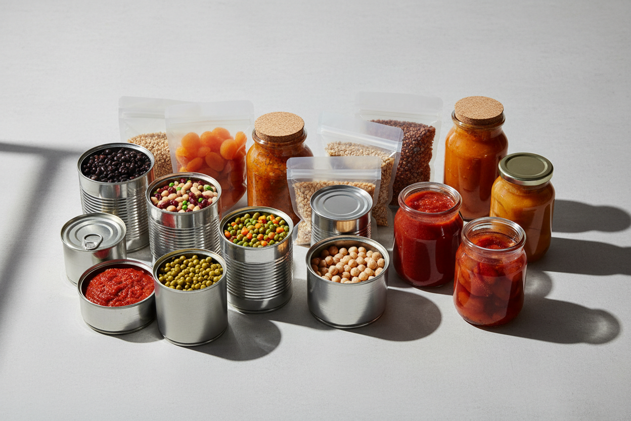 Canned & Packaged Foods – Ready. Reliable. Stocked
