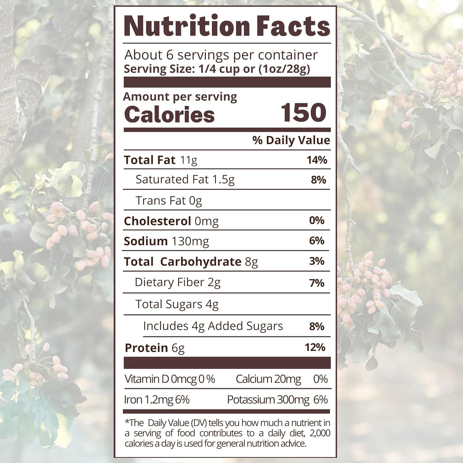 Nichols Farms Pistachios - Fresh and Crispy Roasted No Shell Pistachio - Low Calorie Nuts Snack Packs - Non-GMO, California Grown Nut Pistachios - Healthy, Lightly Salted, Low Cal Party Snack - 6 Oz