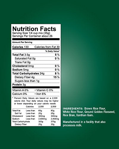 Cup4cup Gluten Free Wholesome Flour Blend, 2 Lb