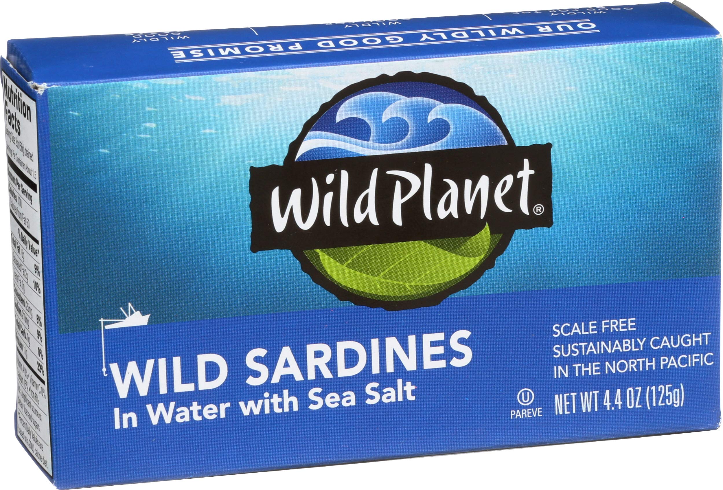 Wild Planet Wild Sardines in Water with Sea Salt
