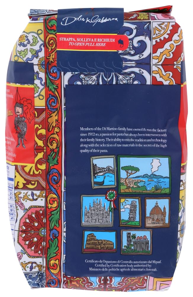 DI MARTINO PENNE MEZZANI RIGATE 16 oz (Pack of 3)