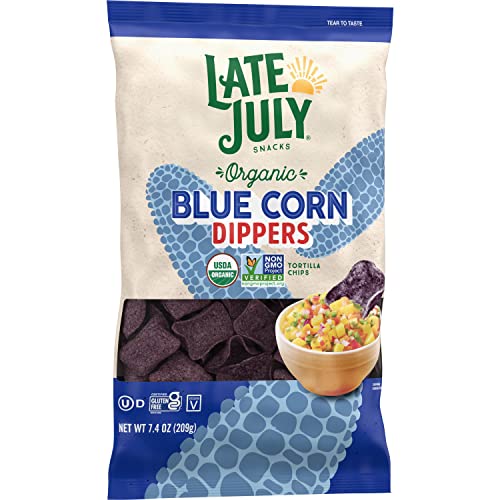 LATE JULY Snacks Organic Tortilla Chips, 10.1-oz. Bag