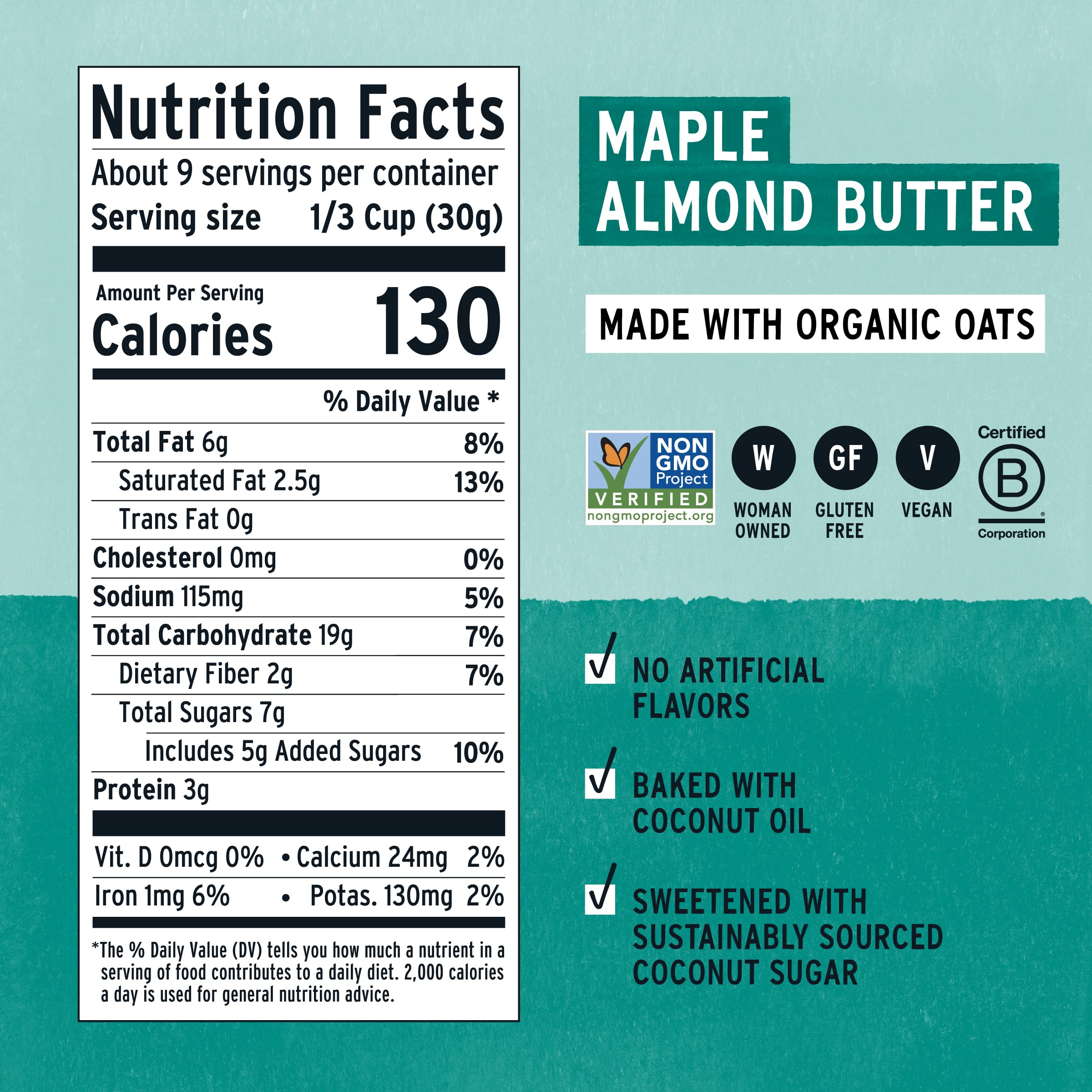 Purely Elizabeth Organic Made with Ancient Grains, Gluten-Free, Non-GMO