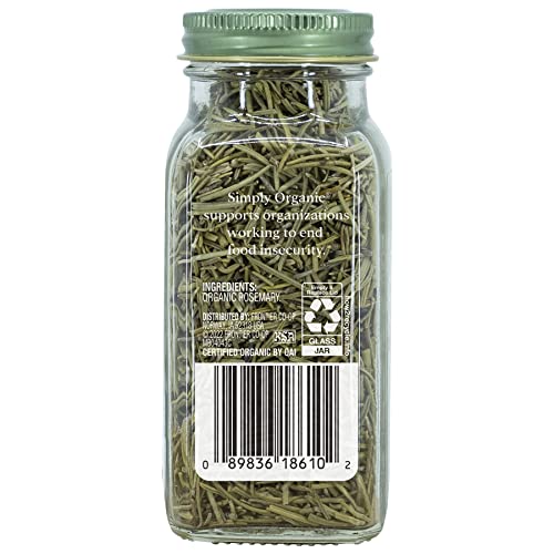 Simply Organic Whole Rosemary Leaf, Certified Organic | 1.23 oz | | Rosmarinus officinalis L.