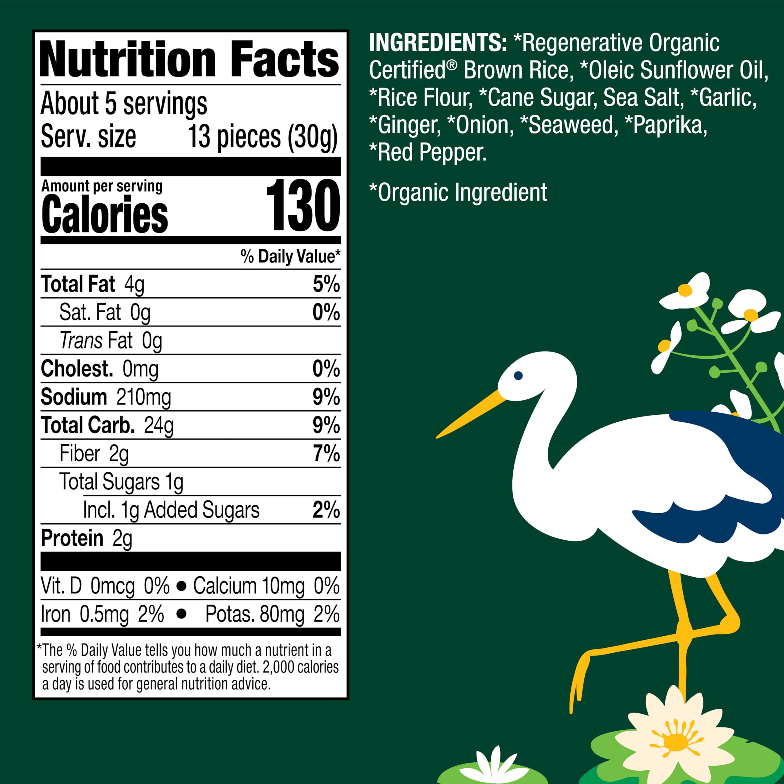 Lundberg Organic White Cheddar Rice Cake Minis