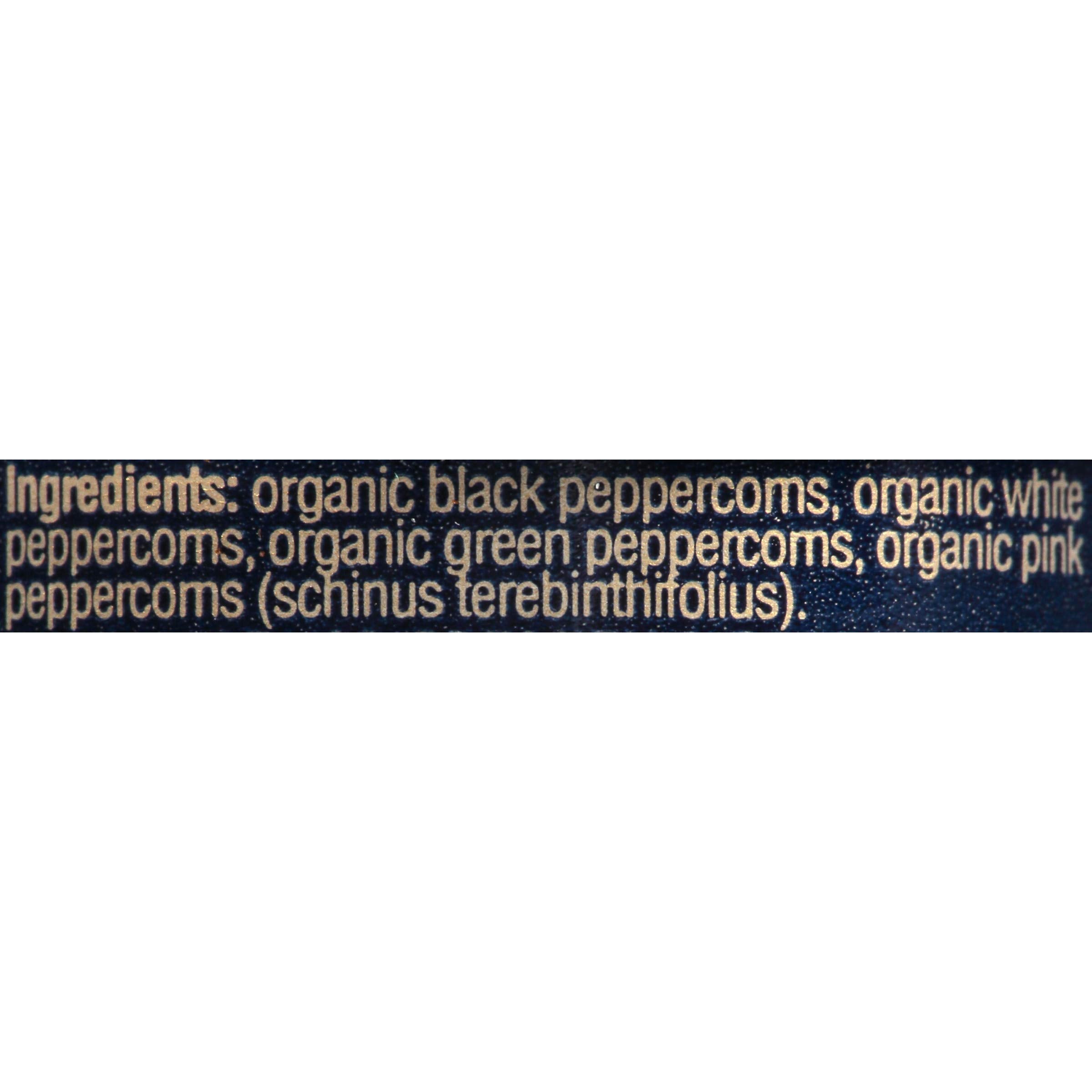 Drogheria & Alimentari Organic 4 Peppercorns Mill, 1.24 oz
