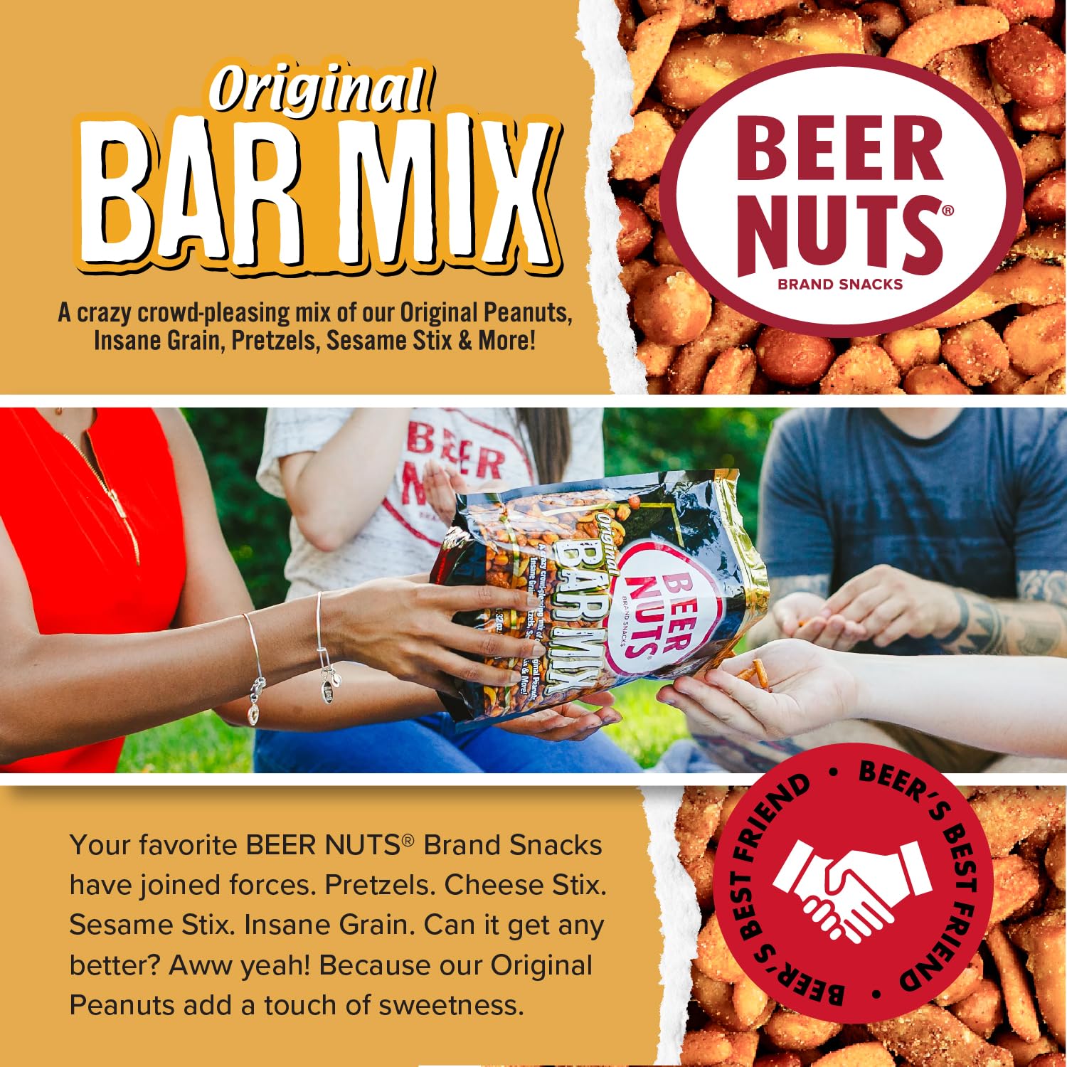 BEER NUTS 12 Pack Value Displays