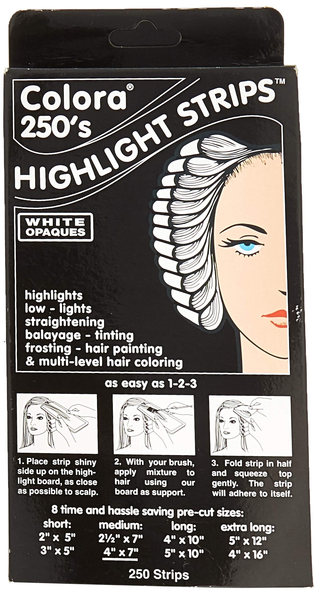 Colora 250 Highlight Strips 4x7