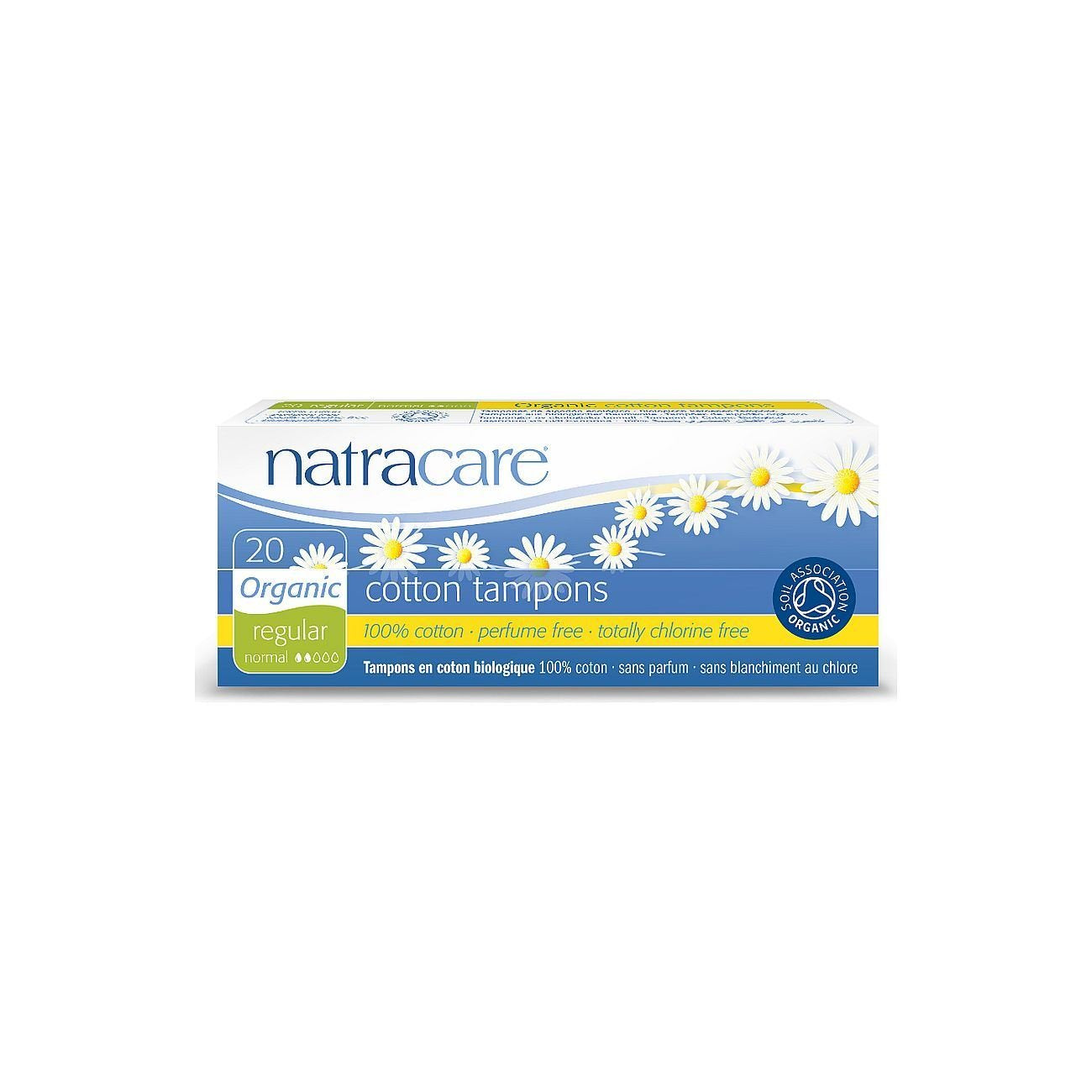 Natracare Non-Applicator Organic Tampons Cotton