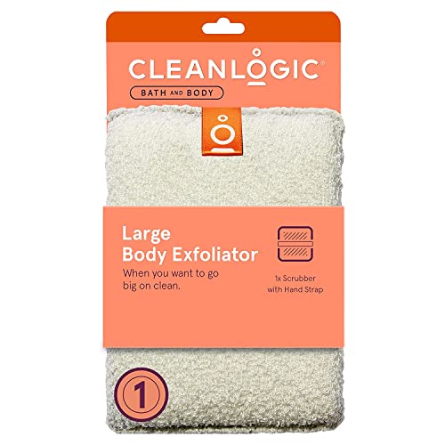Cleanlogic Large Exfoliating Body Scrubber, 1 Count