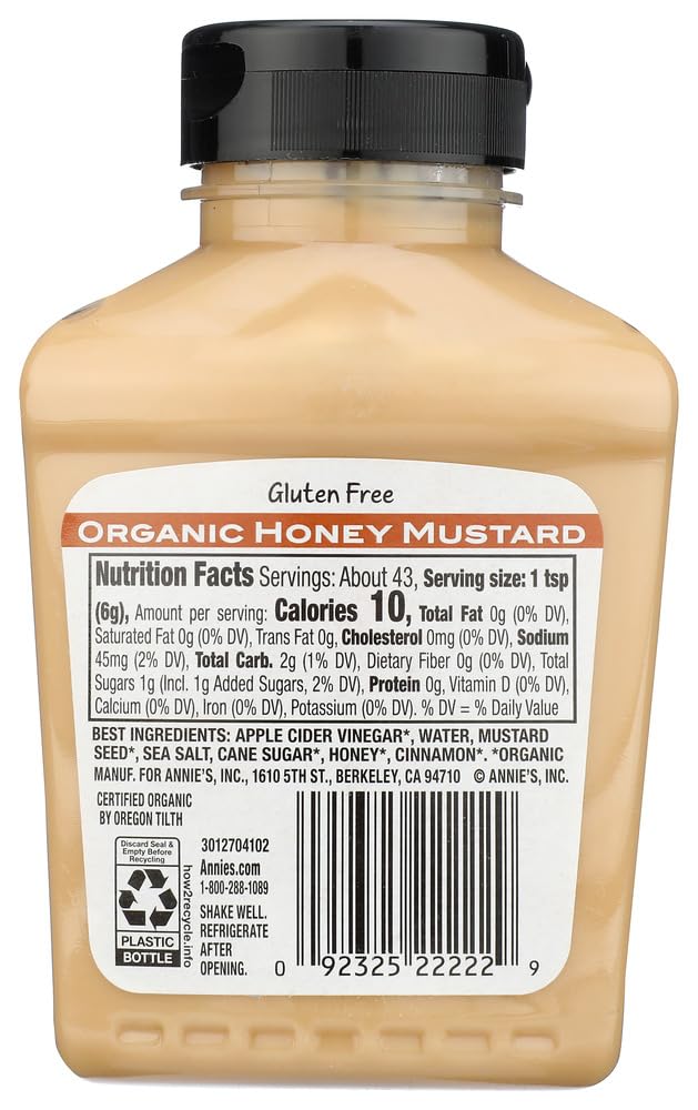 Annie's Organic Dijon Mustard