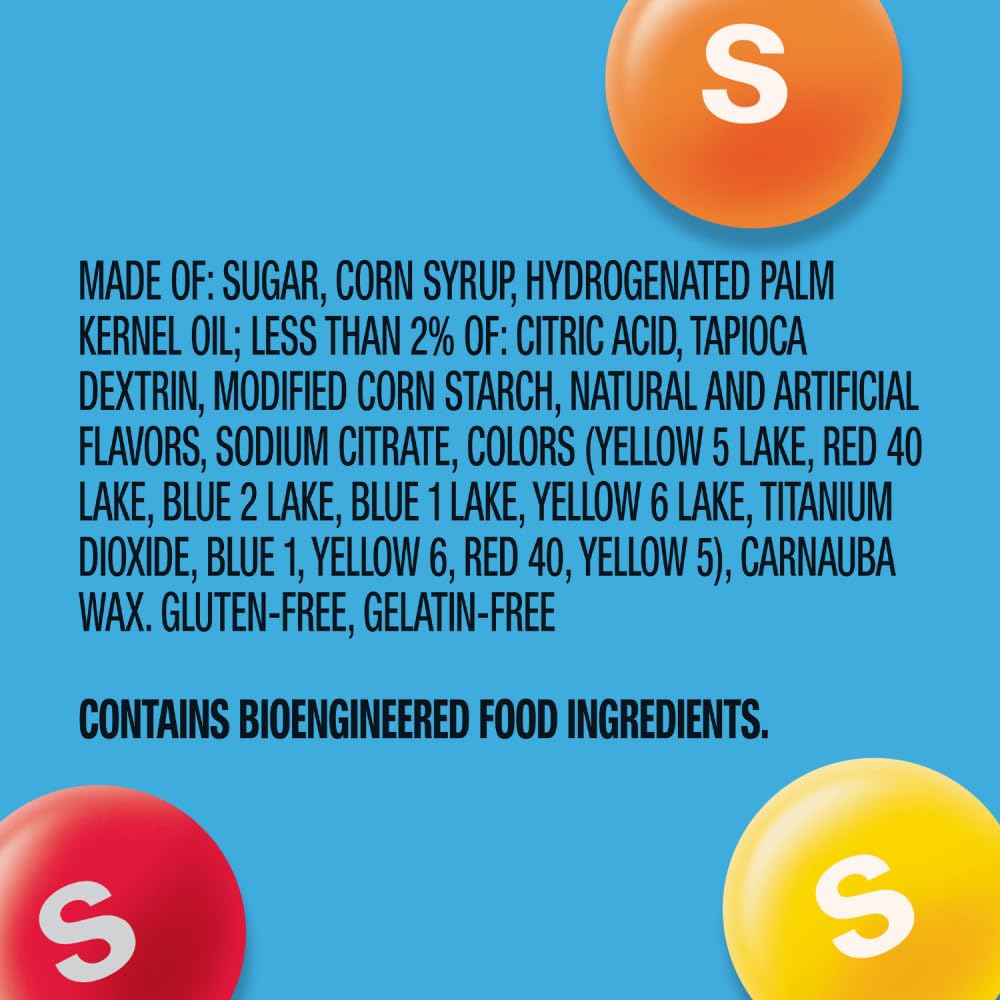 Original Skittles Single Flavor Only 3lbs Unwrapped