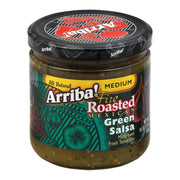 Arriba! Medium Green Salsa, 16 oz