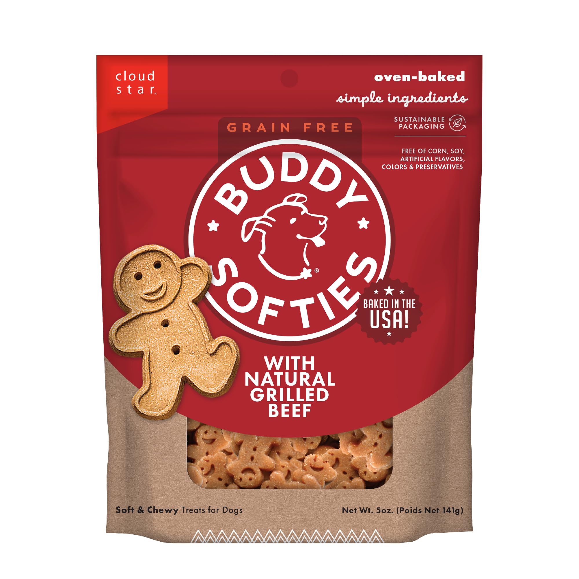 Buddy Biscuits Softies 5 oz Pouch