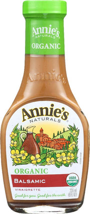 Annie's Naturals Organic Dressing Balsamic Vinaigrette -- 8 fl oz - 2 pc