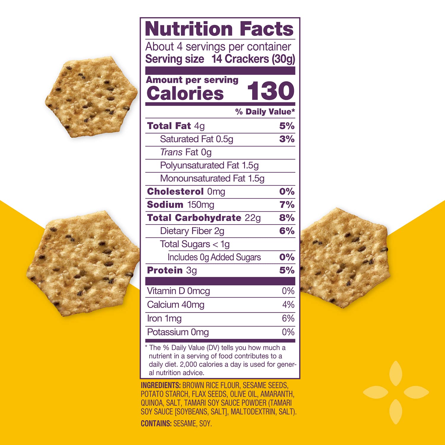 Crunchmaster Crunchmaster Multi-Seed Crackers