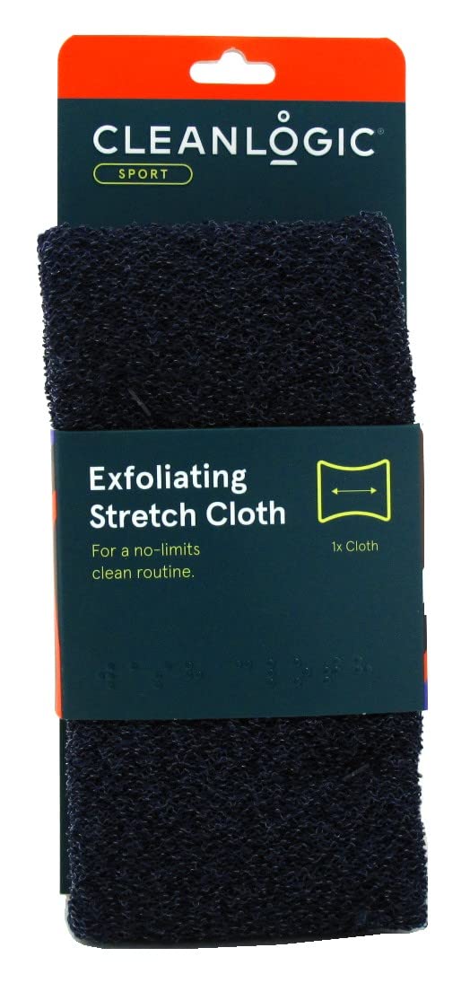 Clean Logic Sport Exfoliating Stretch Cloth (Pack of 6)