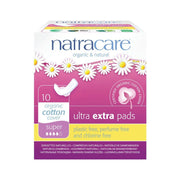 Natracare Ultra Extra Pads with Wings
