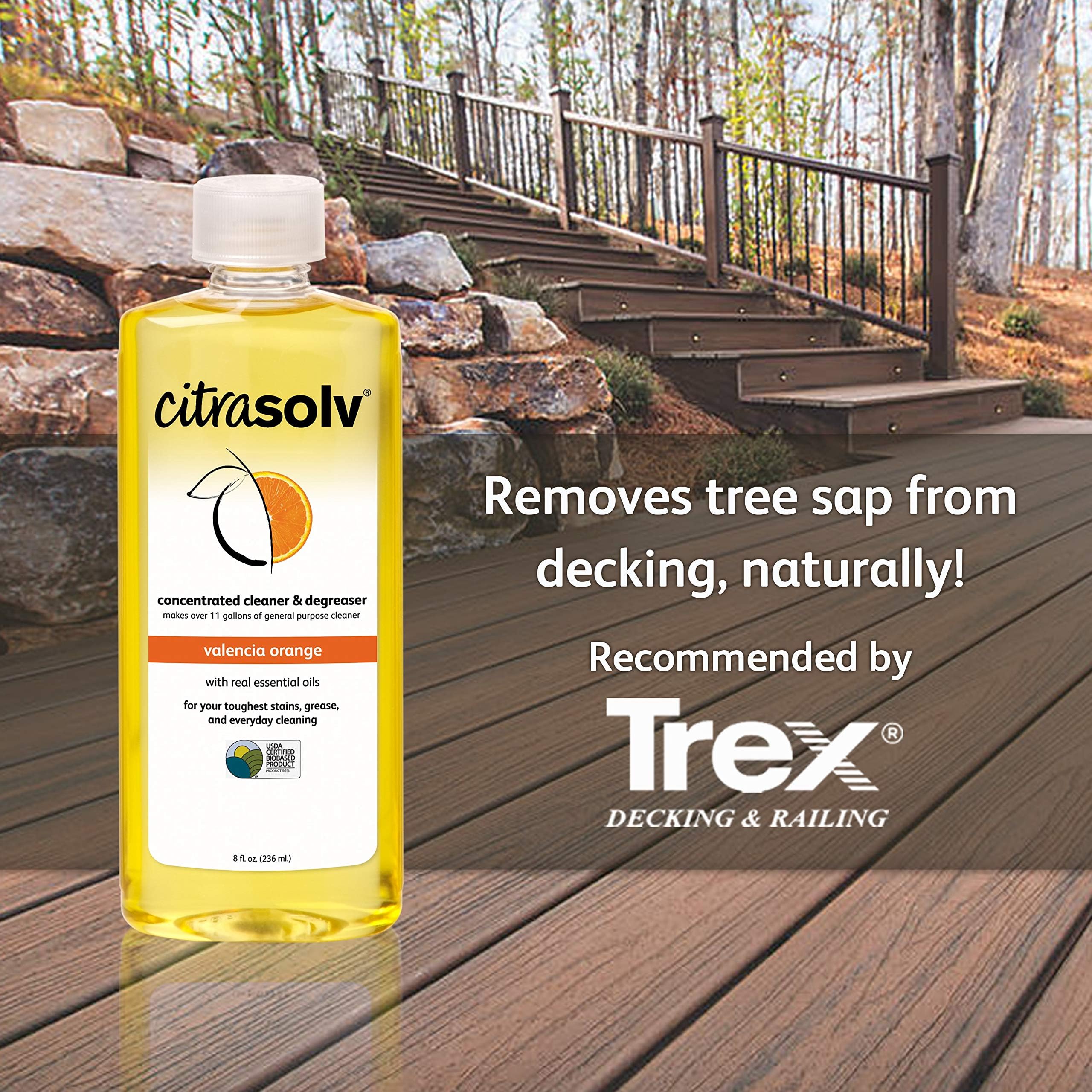 Citra Solv - Household Cleaner & Degreaser Valencia Orange, Versatile Cleaning Solution, Natural Ingredients, Biodegradable