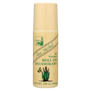 Alvera Aloe Herbal All Natural Roll-On Deodorant - 3 fl oz
