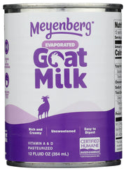 Meyenberg Evaporated Goat Milk, 12 oz