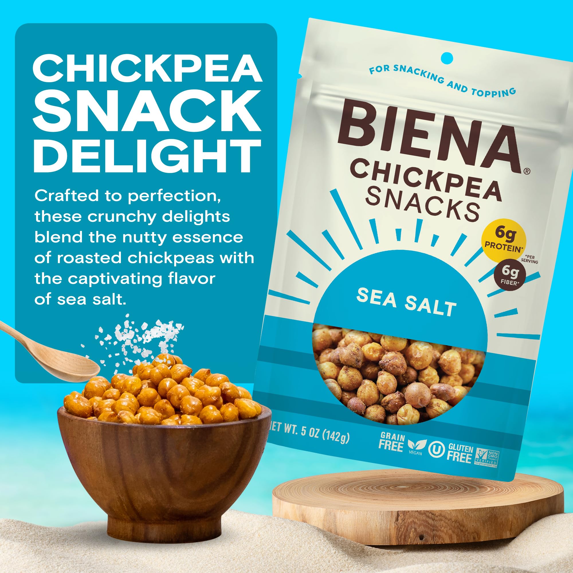 BIENA Chickpea Snacks