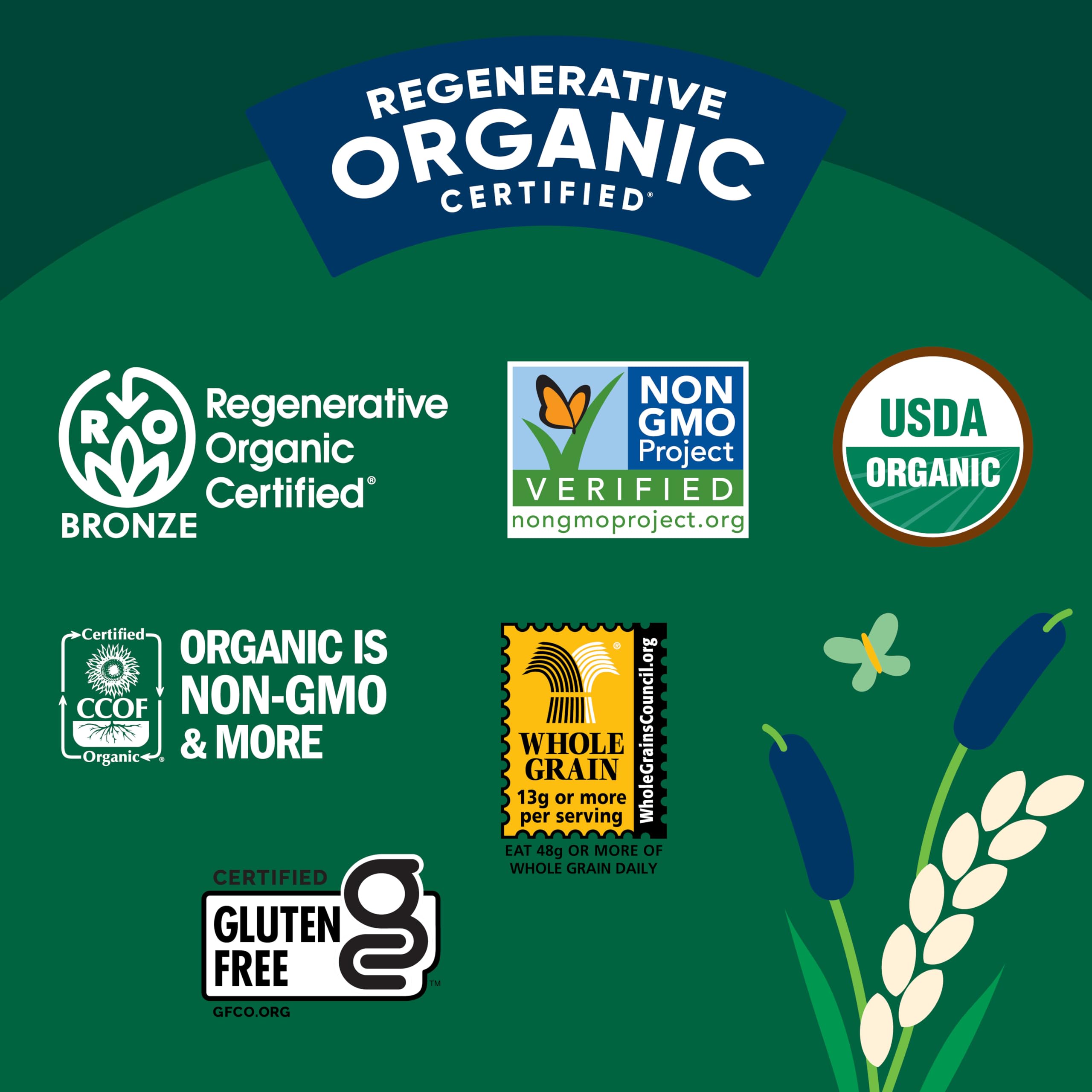 Lundberg Thin Stackers - Rice Cakes, Organic Brown Rice with Sea Salt and Organic Basil & Thyme, Healthy Snacks for Adults, Low-Calorie Snacks, Organic Snacks, Vegan, 6 Oz (Pack of 6)