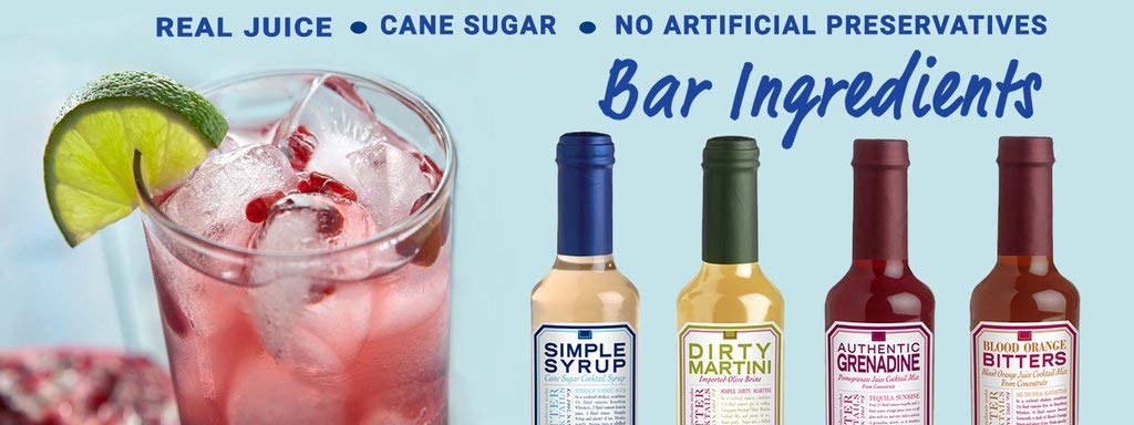 Stirrings Pure Cane Simple Syrup Cocktail Mixer, 12 ounce bottle | Pack of (1)