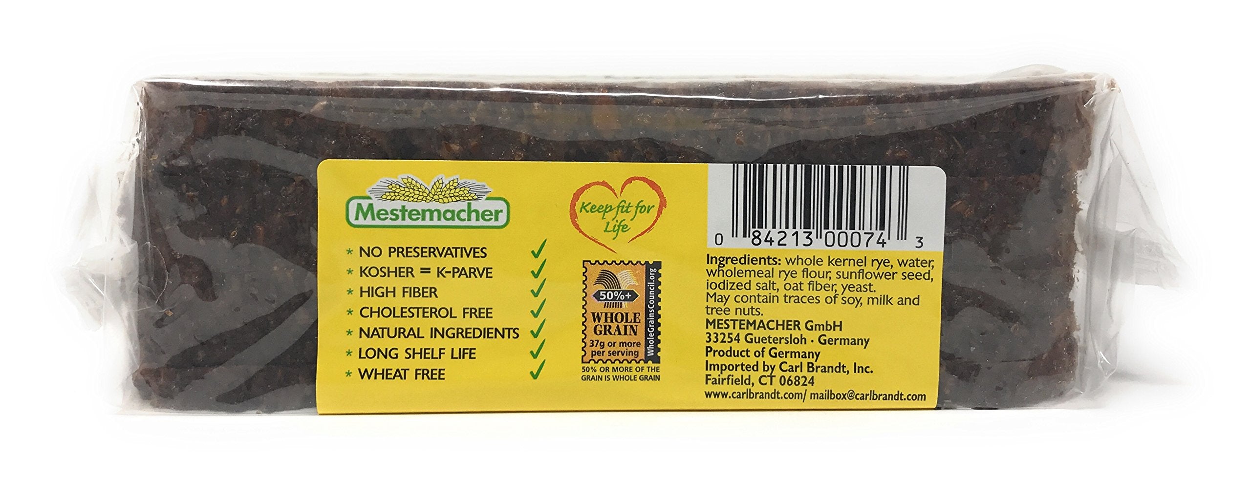 Mestemacher Whole Rye Bread