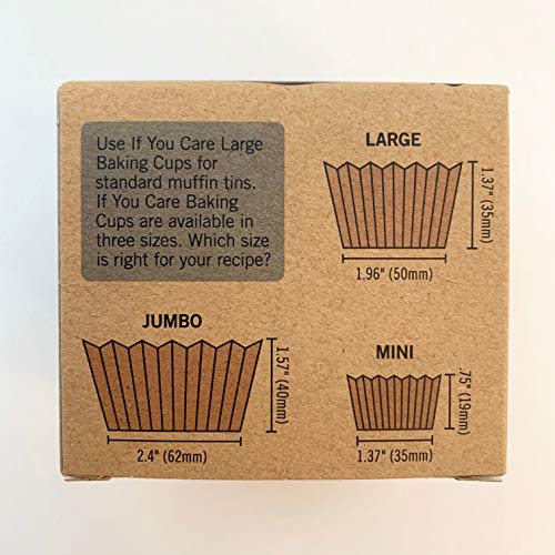 IF YOU CARE BAKING CUPS,BROWN 2.5IN, 60 CT