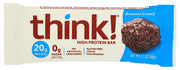 Think Products Thin Bar - Brownie Crunch - Case of 10-2.1 oz