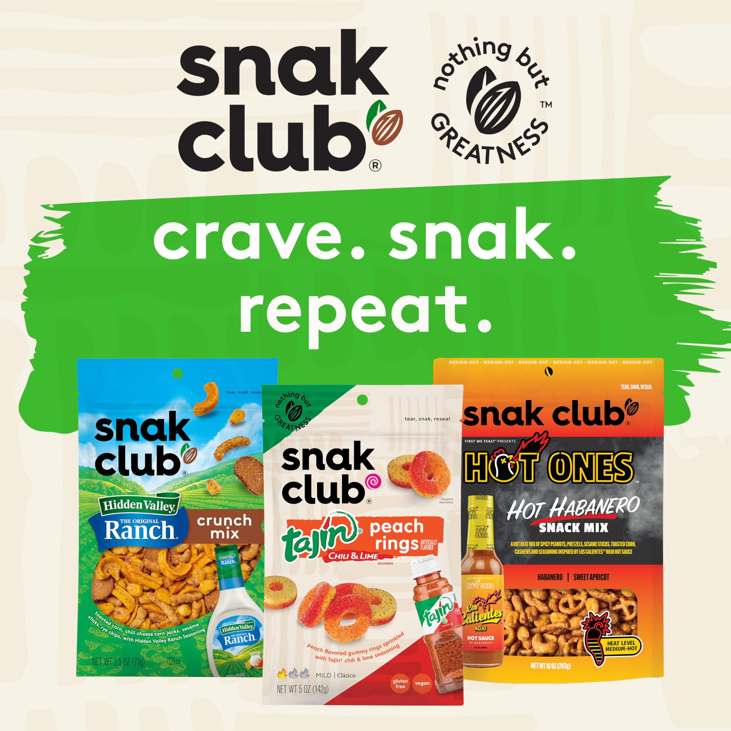 Snak Club Assorted Mixes…