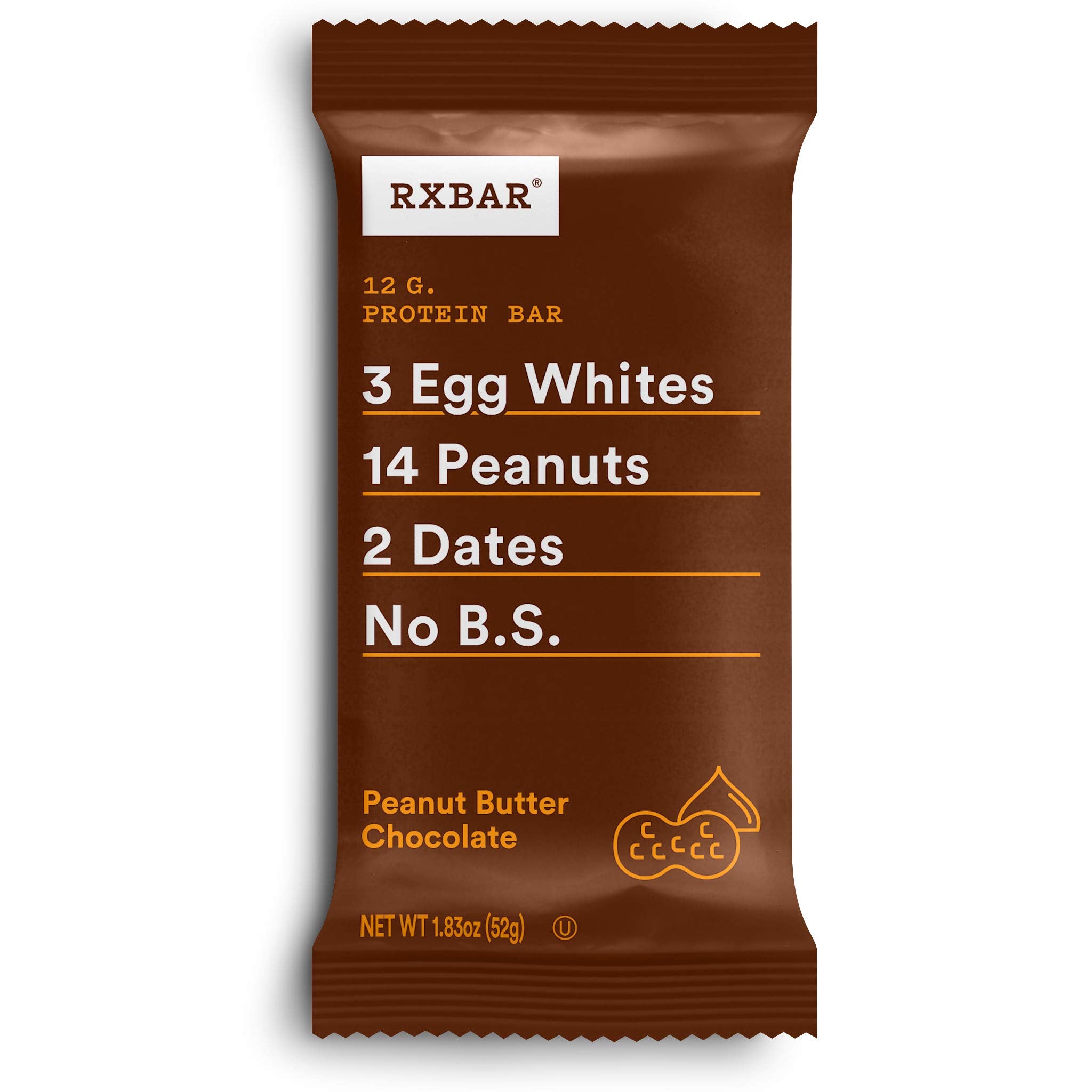 Rxbar Protein Bar Chocolate Peanut Butter, 1.83 Oz