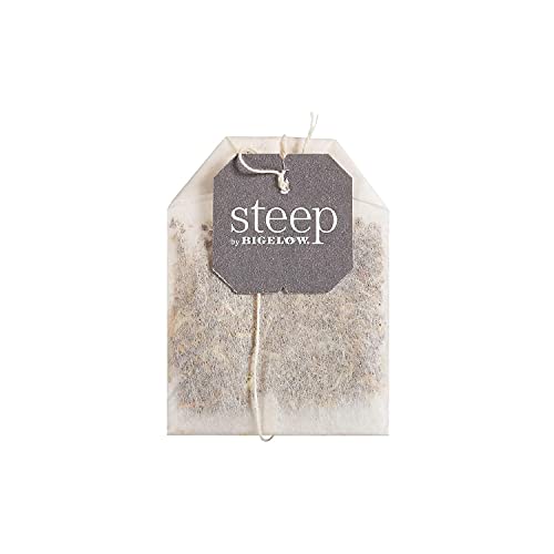 BIGELOW TEA Steep Herbal Tea Flavored Caffeine Free Teabag Box Organic