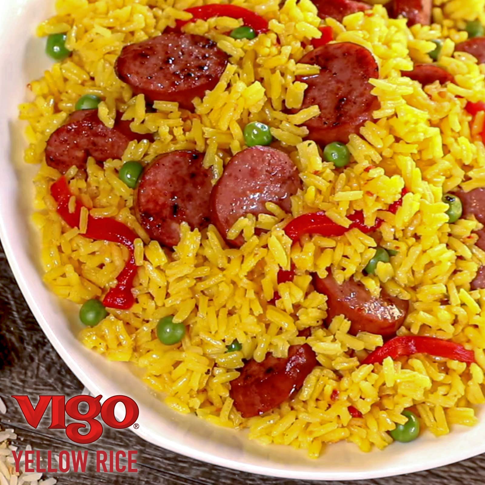 Vigo Authentic Saffron Yellow Rice, Low Fat
