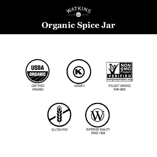 Watkins Gourmet Organic Spice Jar