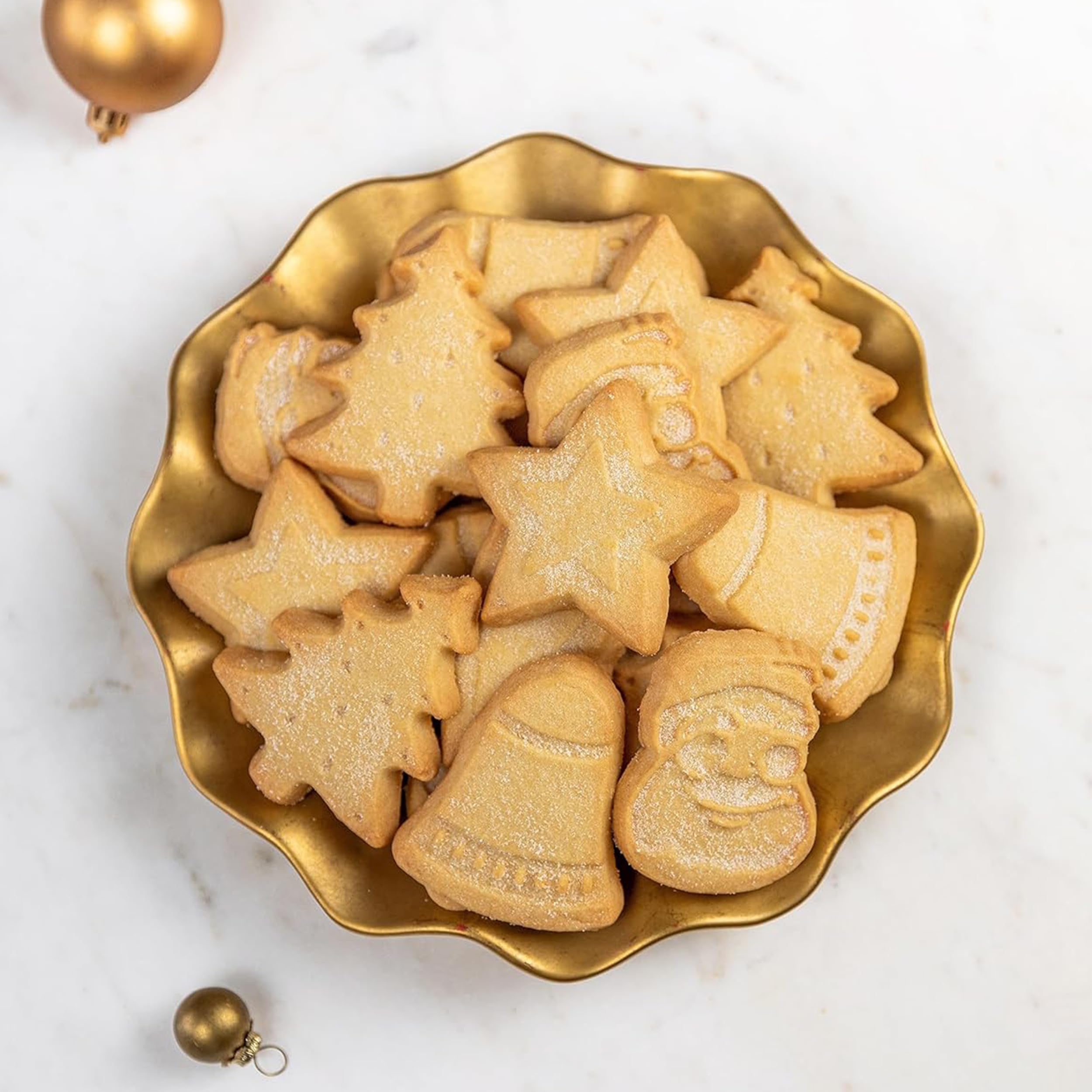 Walkers Shortbread Cookies, Assorted Festive Shapes, 6.2 oz