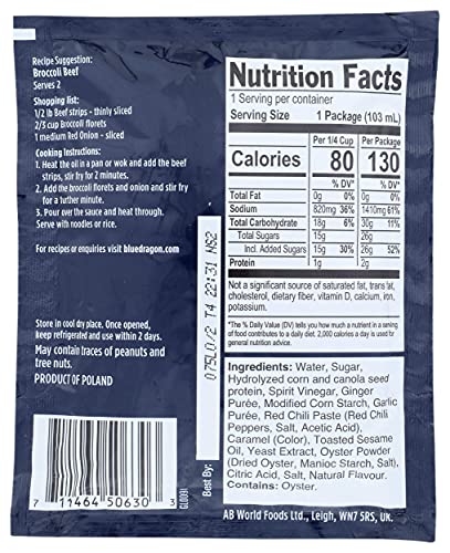 Blue Dragon Stir Fry Sauce