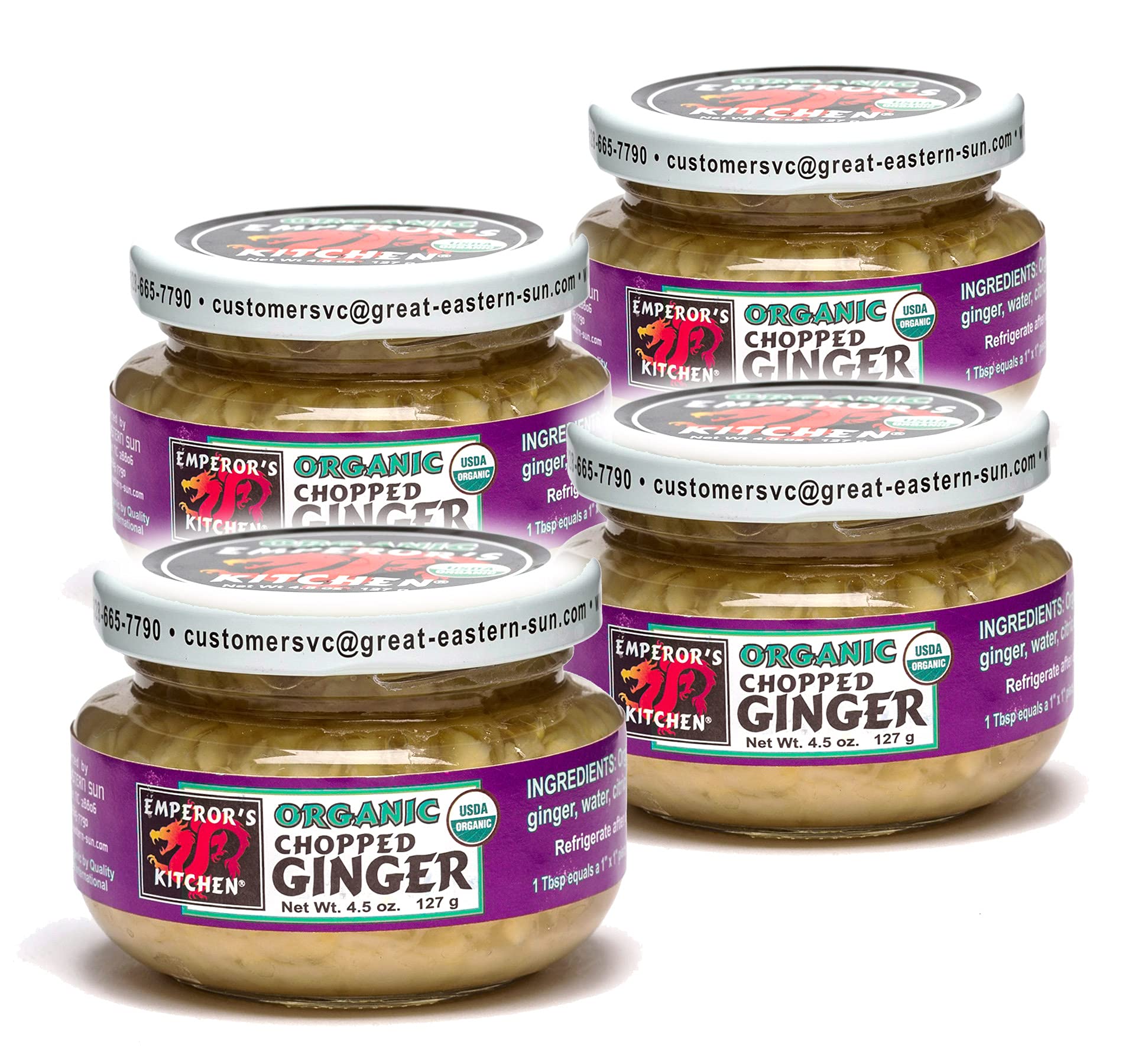 Emperor's Kitchen Organic Chopped Garlic