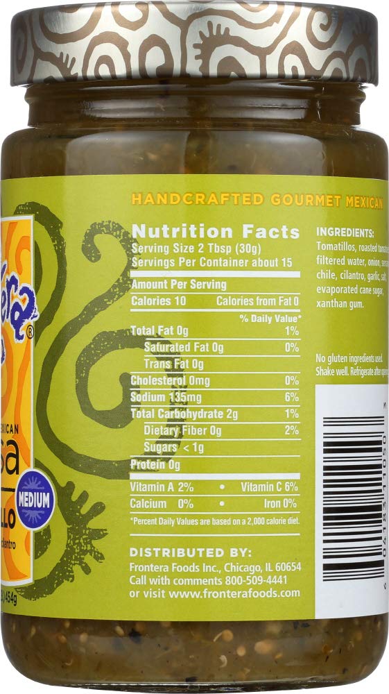 Frontera Salsa Med Tomatillo