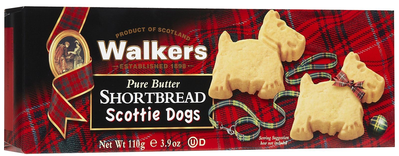 Walkers Scottie Dog Shortbread - 3.9 oz