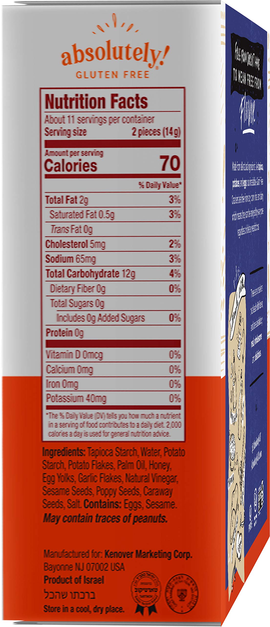 Absolutely Gluten Free Flatbread, 5.29-Ounce