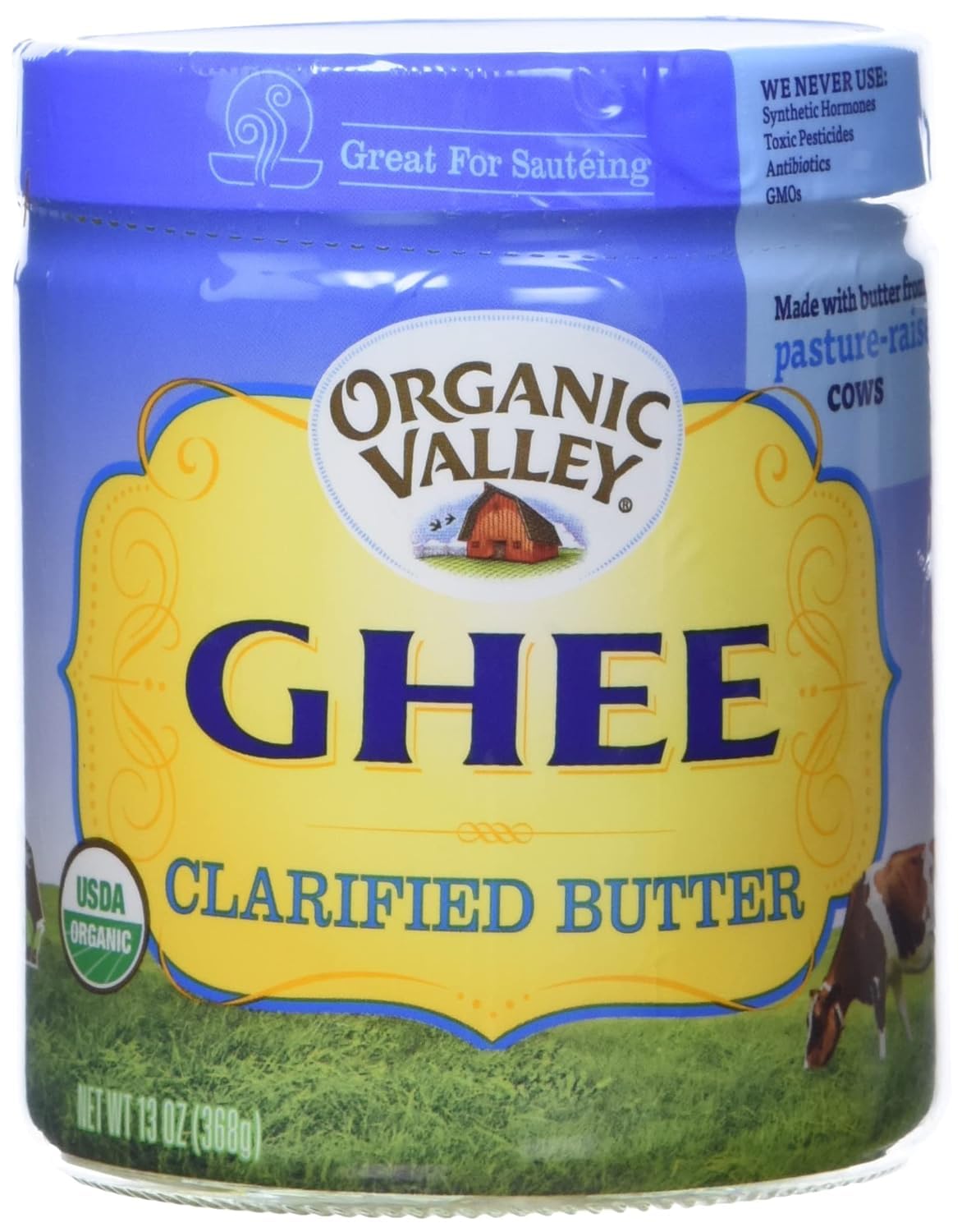 Organic Valley Purity Farms Ghee Clarified Butter -- 13 oz - 2 pc