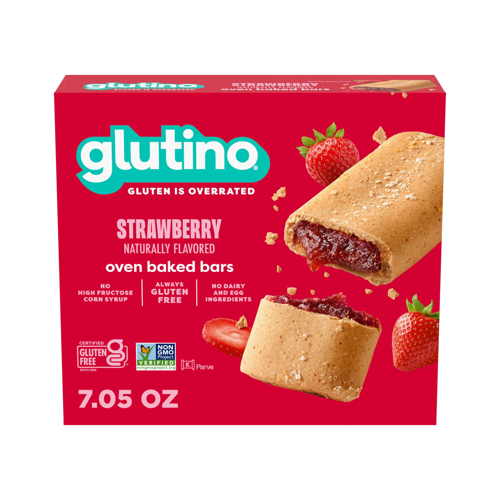 Glutino Gluten Free Breakfast Bars, 7.1 Ounce