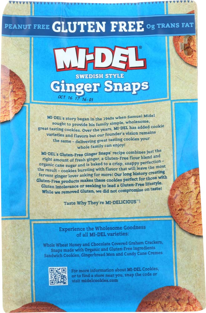 Midel Cookie Gf Snap Ginger
