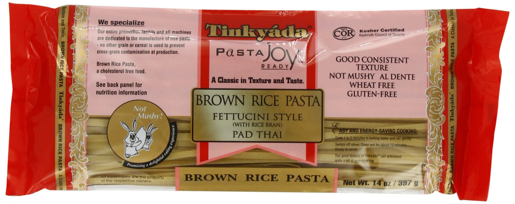 Tinkyada Fettucini Brown Rice Pasta, 14 Oz